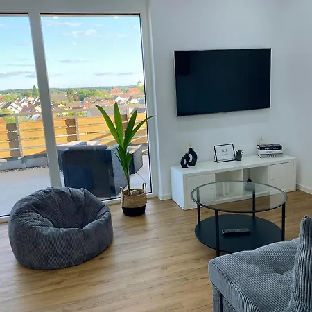 Апартаменты Little Penthouse Waldbuttelbrunn